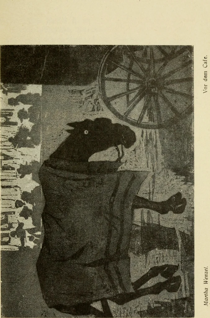 An illustration from Erstes Verzeichnis der Radierunger, Lithographien und Holzschnitte moderner Graphiker : welche meist in Handdrucken und signiert auf der Vertriebsstelle vorrätig sind, 1904, leaf 84