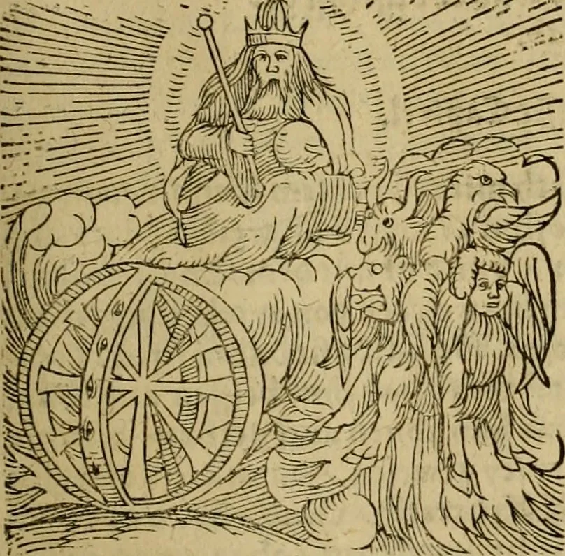 An illustration from Erste Theil der Hoffhaltung des Türckhischen Keysers vnd Othomañischen Reichs Beschreibung : darinn nicht allein der Türcken Empter ... sonder auch aller Türckischen Keysern Namen, Thaten, Krieg vnd Handel, so sie wider die Christen vnd Heyden haben verbracht, biss auff diss M.D.LXXVIII. Jar erstreckt vnd aussgeführet, auff das fleissigst verzeichnet vnd beschrieben : dessgleichen von der Türcken Aberglauben, Religion, Gottesdienst vnd Ceremonien ... : der ander Theil, wahrhaffte Beschreibung aller namhafften Geschichten, Thaten, Handlungen, Krieg ... so sich zwischen den Turcken vnd Christen vom Jar M.D.XX. biss auff das M.D.LXXVIII. Jar ... haben verloffen vnd zugetragen, 1578, leaf 148