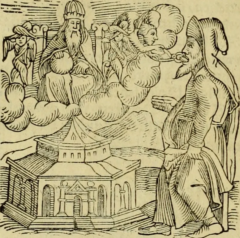 An illustration from Erste Theil der Hoffhaltung des Türckhischen Keysers vnd Othomañischen Reichs Beschreibung : darinn nicht allein der Türcken Empter ... sonder auch aller Türckischen Keysern Namen, Thaten, Krieg vnd Handel, so sie wider die Christen vnd Heyden haben verbracht, biss auff diss M.D.LXXVIII. Jar erstreckt vnd aussgeführet, auff das fleissigst verzeichnet vnd beschrieben : dessgleichen von der Türcken Aberglauben, Religion, Gottesdienst vnd Ceremonien ... : der ander Theil, wahrhaffte Beschreibung aller namhafften Geschichten, Thaten, Handlungen, Krieg ... so sich zwischen den Turcken vnd Christen vom Jar M.D.XX. biss auff das M.D.LXXVIII. Jar ... haben verloffen vnd zugetragen, 1578, leaf 167