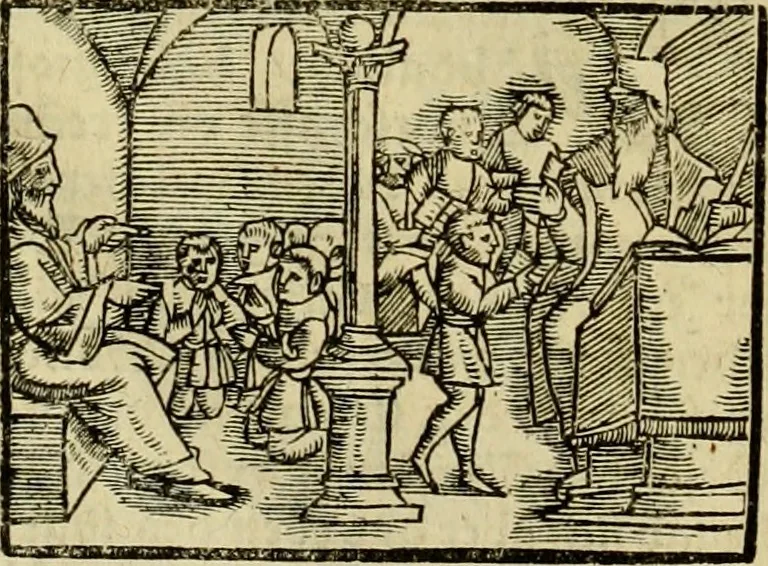 An illustration from Erste Theil der Hoffhaltung des Türckhischen Keysers vnd Othomañischen Reichs Beschreibung : darinn nicht allein der Türcken Empter ... sonder auch aller Türckischen Keysern Namen, Thaten, Krieg vnd Handel, so sie wider die Christen vnd Heyden haben verbracht, biss auff diss M.D.LXXVIII. Jar erstreckt vnd aussgeführet, auff das fleissigst verzeichnet vnd beschrieben : dessgleichen von der Türcken Aberglauben, Religion, Gottesdienst vnd Ceremonien ... : der ander Theil, wahrhaffte Beschreibung aller namhafften Geschichten, Thaten, Handlungen, Krieg ... so sich zwischen den Turcken vnd Christen vom Jar M.D.XX. biss auff das M.D.LXXVIII. Jar ... haben verloffen vnd zugetragen, 1578, leaf 167