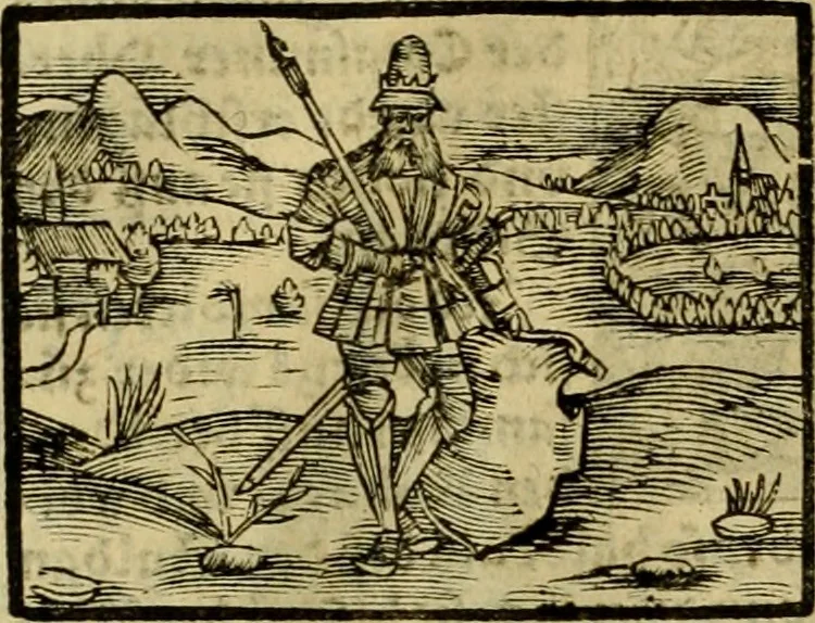 An illustration from Erste Theil der Hoffhaltung des Türckhischen Keysers vnd Othomañischen Reichs Beschreibung : darinn nicht allein der Türcken Empter ... sonder auch aller Türckischen Keysern Namen, Thaten, Krieg vnd Handel, so sie wider die Christen vnd Heyden haben verbracht, biss auff diss M.D.LXXVIII. Jar erstreckt vnd aussgeführet, auff das fleissigst verzeichnet vnd beschrieben : dessgleichen von der Türcken Aberglauben, Religion, Gottesdienst vnd Ceremonien ... : der ander Theil, wahrhaffte Beschreibung aller namhafften Geschichten, Thaten, Handlungen, Krieg ... so sich zwischen den Turcken vnd Christen vom Jar M.D.XX. biss auff das M.D.LXXVIII. Jar ... haben verloffen vnd zugetragen, 1578, leaf 193