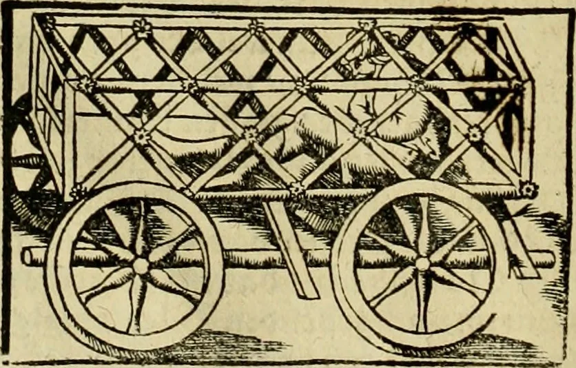 An illustration from Erste Theil der Hoffhaltung des Türckhischen Keysers vnd Othomañischen Reichs Beschreibung : darinn nicht allein der Türcken Empter ... sonder auch aller Türckischen Keysern Namen, Thaten, Krieg vnd Handel, so sie wider die Christen vnd Heyden haben verbracht, biss auff diss M.D.LXXVIII. Jar erstreckt vnd aussgeführet, auff das fleissigst verzeichnet vnd beschrieben : dessgleichen von der Türcken Aberglauben, Religion, Gottesdienst vnd Ceremonien ... : der ander Theil, wahrhaffte Beschreibung aller namhafften Geschichten, Thaten, Handlungen, Krieg ... so sich zwischen den Turcken vnd Christen vom Jar M.D.XX. biss auff das M.D.LXXVIII. Jar ... haben verloffen vnd zugetragen, 1578, leaf 221
