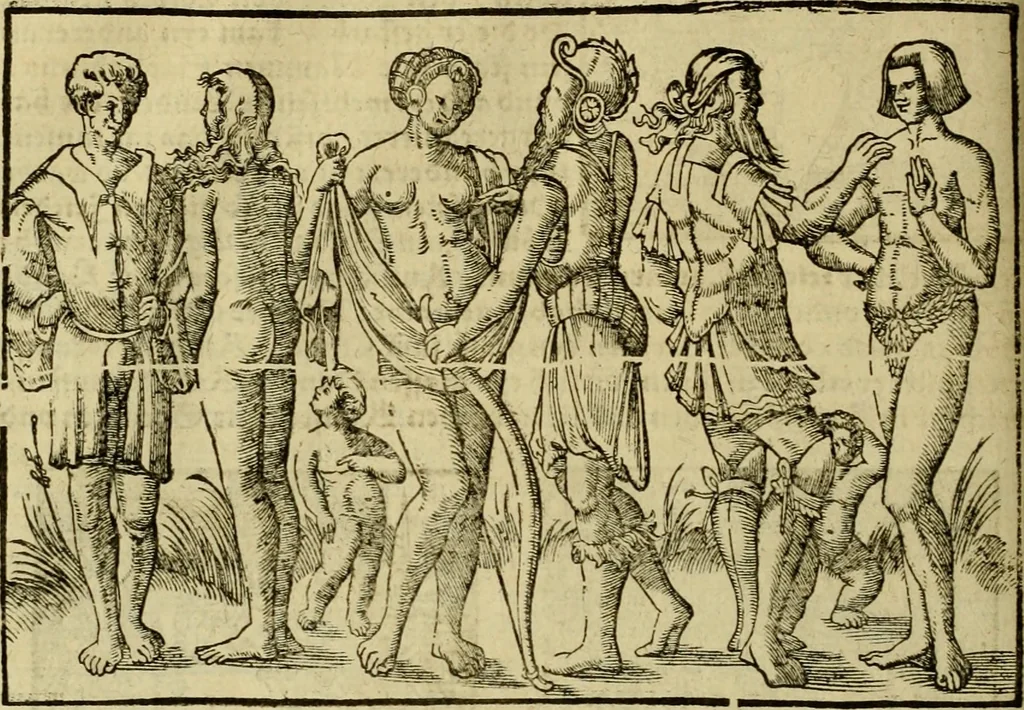 An illustration from Erste Theil der Hoffhaltung des Türckhischen Keysers vnd Othomañischen Reichs Beschreibung : darinn nicht allein der Türcken Empter ... sonder auch aller Türckischen Keysern Namen, Thaten, Krieg vnd Handel, so sie wider die Christen vnd Heyden haben verbracht, biss auff diss M.D.LXXVIII. Jar erstreckt vnd aussgeführet, auff das fleissigst verzeichnet vnd beschrieben : dessgleichen von der Türcken Aberglauben, Religion, Gottesdienst vnd Ceremonien ... : der ander Theil, wahrhaffte Beschreibung aller namhafften Geschichten, Thaten, Handlungen, Krieg ... so sich zwischen den Turcken vnd Christen vom Jar M.D.XX. biss auff das M.D.LXXVIII. Jar ... haben verloffen vnd zugetragen, 1578, leaf 223