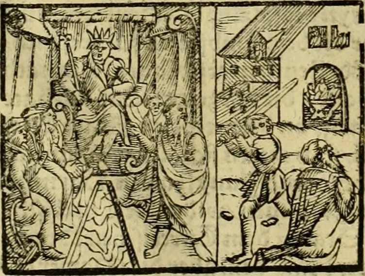 An illustration from Erste Theil der Hoffhaltung des Türckhischen Keysers vnd Othomañischen Reichs Beschreibung : darinn nicht allein der Türcken Empter ... sonder auch aller Türckischen Keysern Namen, Thaten, Krieg vnd Handel, so sie wider die Christen vnd Heyden haben verbracht, biss auff diss M.D.LXXVIII. Jar erstreckt vnd aussgeführet, auff das fleissigst verzeichnet vnd beschrieben : dessgleichen von der Türcken Aberglauben, Religion, Gottesdienst vnd Ceremonien ... : der ander Theil, wahrhaffte Beschreibung aller namhafften Geschichten, Thaten, Handlungen, Krieg ... so sich zwischen den Turcken vnd Christen vom Jar M.D.XX. biss auff das M.D.LXXVIII. Jar ... haben verloffen vnd zugetragen, 1578, leaf 251