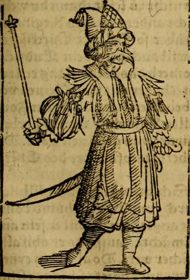 An illustration from Erste Theil der Hoffhaltung des Türckhischen Keysers vnd Othomañischen Reichs Beschreibung : darinn nicht allein der Türcken Empter ... sonder auch aller Türckischen Keysern Namen, Thaten, Krieg vnd Handel, so sie wider die Christen vnd Heyden haben verbracht, biss auff diss M.D.LXXVIII. Jar erstreckt vnd aussgeführet, auff das fleissigst verzeichnet vnd beschrieben : dessgleichen von der Türcken Aberglauben, Religion, Gottesdienst vnd Ceremonien ... : der ander Theil, wahrhaffte Beschreibung aller namhafften Geschichten, Thaten, Handlungen, Krieg ... so sich zwischen den Turcken vnd Christen vom Jar M.D.XX. biss auff das M.D.LXXVIII. Jar ... haben verloffen vnd zugetragen, 1578, leaf 266