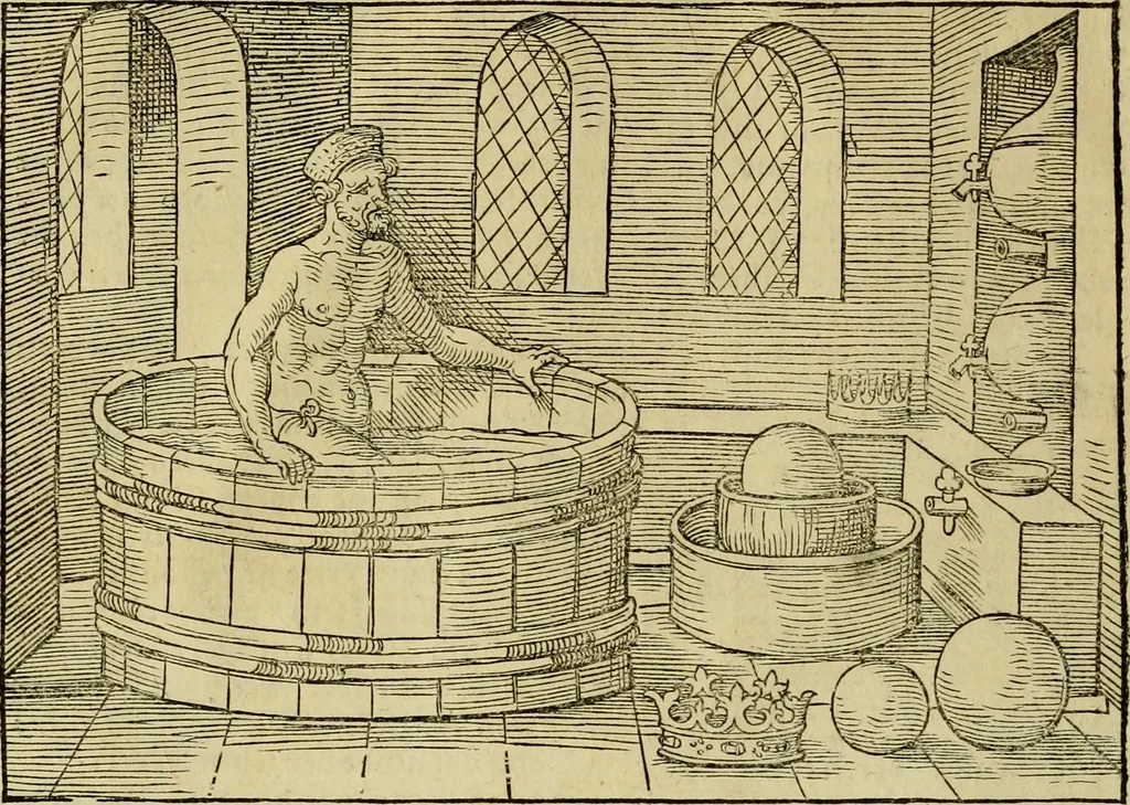 An illustration from Erste Theil der Hoffhaltung des Türckhischen Keysers vnd Othomañischen Reichs Beschreibung : darinn nicht allein der Türcken Empter ... sonder auch aller Türckischen Keysern Namen, Thaten, Krieg vnd Handel, so sie wider die Christen vnd Heyden haben verbracht, biss auff diss M.D.LXXVIII. Jar erstreckt vnd aussgeführet, auff das fleissigst verzeichnet vnd beschrieben : dessgleichen von der Türcken Aberglauben, Religion, Gottesdienst vnd Ceremonien ... : der ander Theil, wahrhaffte Beschreibung aller namhafften Geschichten, Thaten, Handlungen, Krieg ... so sich zwischen den Turcken vnd Christen vom Jar M.D.XX. biss auff das M.D.LXXVIII. Jar ... haben verloffen vnd zugetragen, 1578, leaf 39