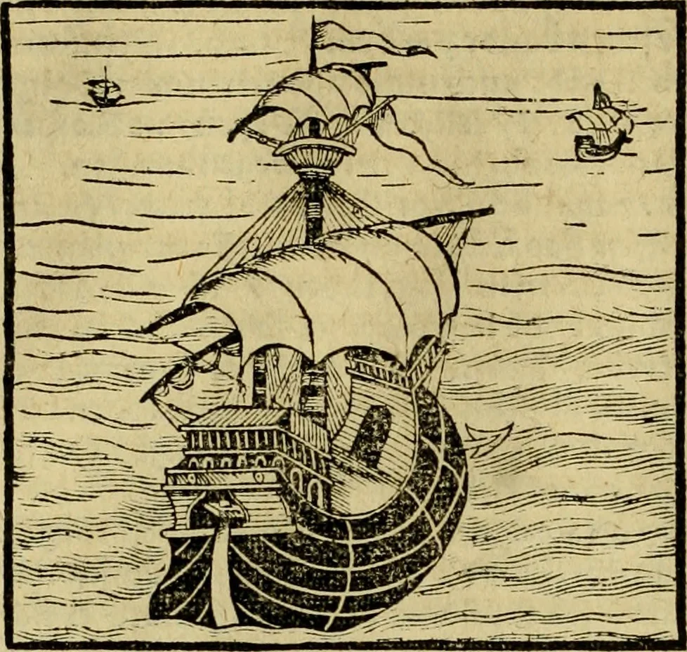 An illustration from Erste Theil der Hoffhaltung des Türckhischen Keysers vnd Othomañischen Reichs Beschreibung : darinn nicht allein der Türcken Empter ... sonder auch aller Türckischen Keysern Namen, Thaten, Krieg vnd Handel, so sie wider die Christen vnd Heyden haben verbracht, biss auff diss M.D.LXXVIII. Jar erstreckt vnd aussgeführet, auff das fleissigst verzeichnet vnd beschrieben : dessgleichen von der Türcken Aberglauben, Religion, Gottesdienst vnd Ceremonien ... : der ander Theil, wahrhaffte Beschreibung aller namhafften Geschichten, Thaten, Handlungen, Krieg ... so sich zwischen den Turcken vnd Christen vom Jar M.D.XX. biss auff das M.D.LXXVIII. Jar ... haben verloffen vnd zugetragen, 1578, leaf 497