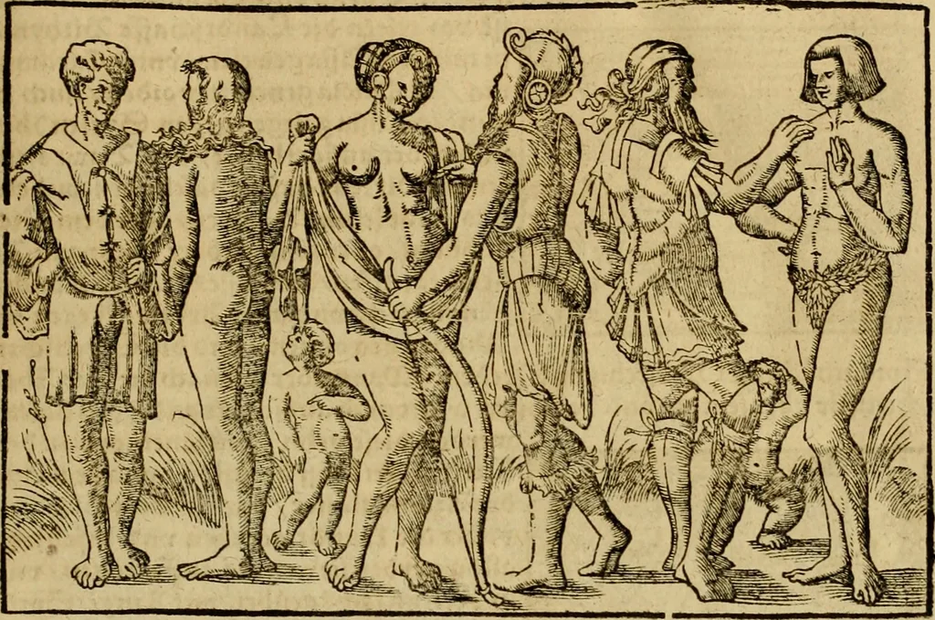 An illustration from Erste Theil der Hoffhaltung des Türckhischen Keysers vnd Othomañischen Reichs Beschreibung : darinn nicht allein der Türcken Empter ... sonder auch aller Türckischen Keysern Namen, Thaten, Krieg vnd Handel, so sie wider die Christen vnd Heyden haben verbracht, biss auff diss M.D.LXXVIII. Jar erstreckt vnd aussgeführet, auff das fleissigst verzeichnet vnd beschrieben : dessgleichen von der Türcken Aberglauben, Religion, Gottesdienst vnd Ceremonien ... : der ander Theil, wahrhaffte Beschreibung aller namhafften Geschichten, Thaten, Handlungen, Krieg ... so sich zwischen den Turcken vnd Christen vom Jar M.D.XX. biss auff das M.D.LXXVIII. Jar ... haben verloffen vnd zugetragen, 1578, leaf 54