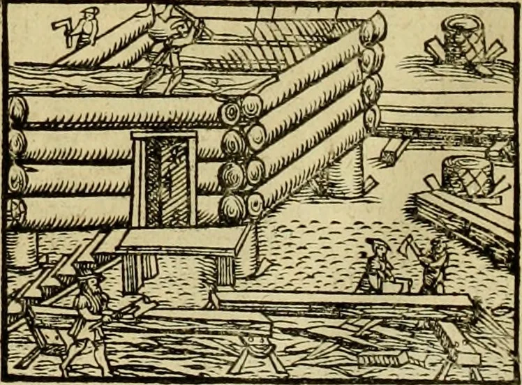 An illustration from Erste Theil der Hoffhaltung des Türckhischen Keysers vnd Othomañischen Reichs Beschreibung : darinn nicht allein der Türcken Empter ... sonder auch aller Türckischen Keysern Namen, Thaten, Krieg vnd Handel, so sie wider die Christen vnd Heyden haben verbracht, biss auff diss M.D.LXXVIII. Jar erstreckt vnd aussgeführet, auff das fleissigst verzeichnet vnd beschrieben : dessgleichen von der Türcken Aberglauben, Religion, Gottesdienst vnd Ceremonien ... : der ander Theil, wahrhaffte Beschreibung aller namhafften Geschichten, Thaten, Handlungen, Krieg ... so sich zwischen den Turcken vnd Christen vom Jar M.D.XX. biss auff das M.D.LXXVIII. Jar ... haben verloffen vnd zugetragen, 1578, leaf 59