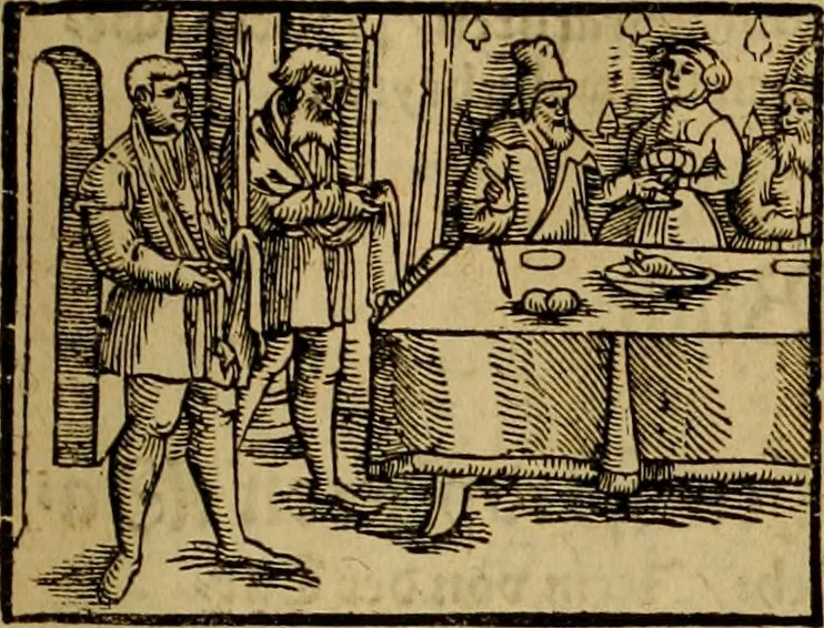 An illustration from Erste Theil der Hoffhaltung des Türckhischen Keysers vnd Othomañischen Reichs Beschreibung : darinn nicht allein der Türcken Empter ... sonder auch aller Türckischen Keysern Namen, Thaten, Krieg vnd Handel, so sie wider die Christen vnd Heyden haben verbracht, biss auff diss M.D.LXXVIII. Jar erstreckt vnd aussgeführet, auff das fleissigst verzeichnet vnd beschrieben : dessgleichen von der Türcken Aberglauben, Religion, Gottesdienst vnd Ceremonien ... : der ander Theil, wahrhaffte Beschreibung aller namhafften Geschichten, Thaten, Handlungen, Krieg ... so sich zwischen den Turcken vnd Christen vom Jar M.D.XX. biss auff das M.D.LXXVIII. Jar ... haben verloffen vnd zugetragen, 1578, leaf 70