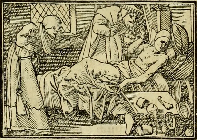 An illustration from Erste Theil der Hoffhaltung des Türckhischen Keysers vnd Othomañischen Reichs Beschreibung : darinn nicht allein der Türcken Empter ... sonder auch aller Türckischen Keysern Namen, Thaten, Krieg vnd Handel, so sie wider die Christen vnd Heyden haben verbracht, biss auff diss M.D.LXXVIII. Jar erstreckt vnd aussgeführet, auff das fleissigst verzeichnet vnd beschrieben : dessgleichen von der Türcken Aberglauben, Religion, Gottesdienst vnd Ceremonien ... : der ander Theil, wahrhaffte Beschreibung aller namhafften Geschichten, Thaten, Handlungen, Krieg ... so sich zwischen den Turcken vnd Christen vom Jar M.D.XX. biss auff das M.D.LXXVIII. Jar ... haben verloffen vnd zugetragen, 1578, leaf 97