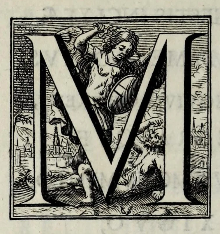 An illustration from ErycI Puteani BamelrodI Bruxella, incomparabili exemplo septenaria, Gripho Palladio descripta : luminibus historicis, politicis, miscellaneis distincta & explicata : plenum item urbis elogium, velut loquens imago, 1646, leaf 14