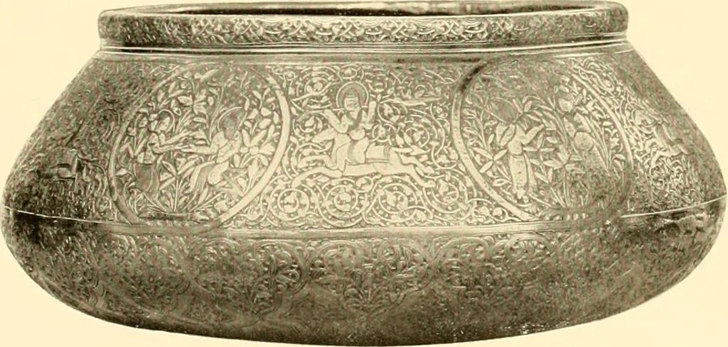 An illustration from Erzeugnisse islamischer Kunst, 1906, leaf 108