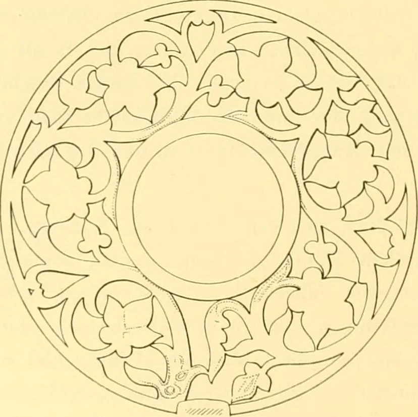 An illustration from Erzeugnisse islamischer Kunst, 1906, leaf 11