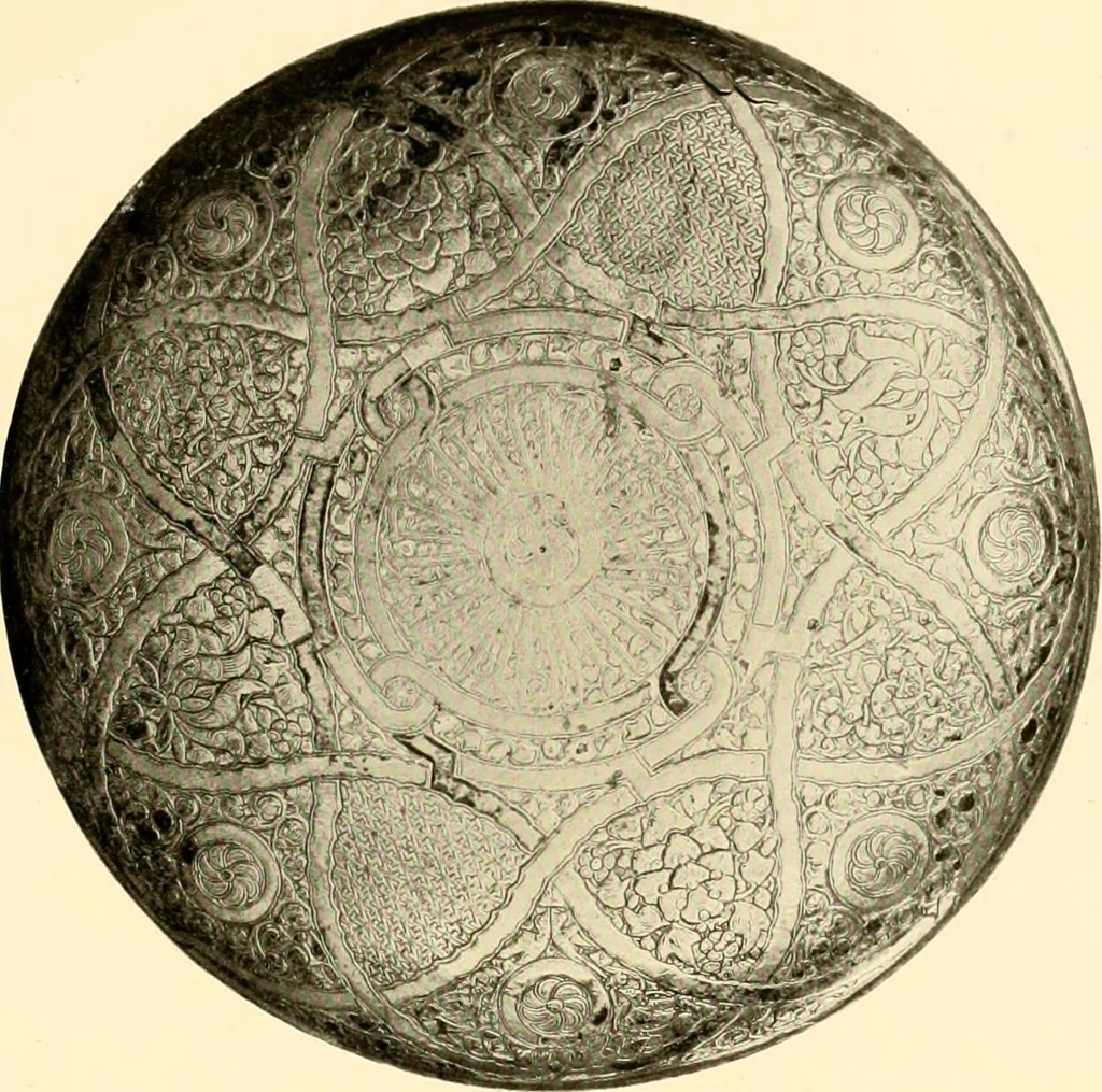 An illustration from Erzeugnisse islamischer Kunst, 1906, leaf 110