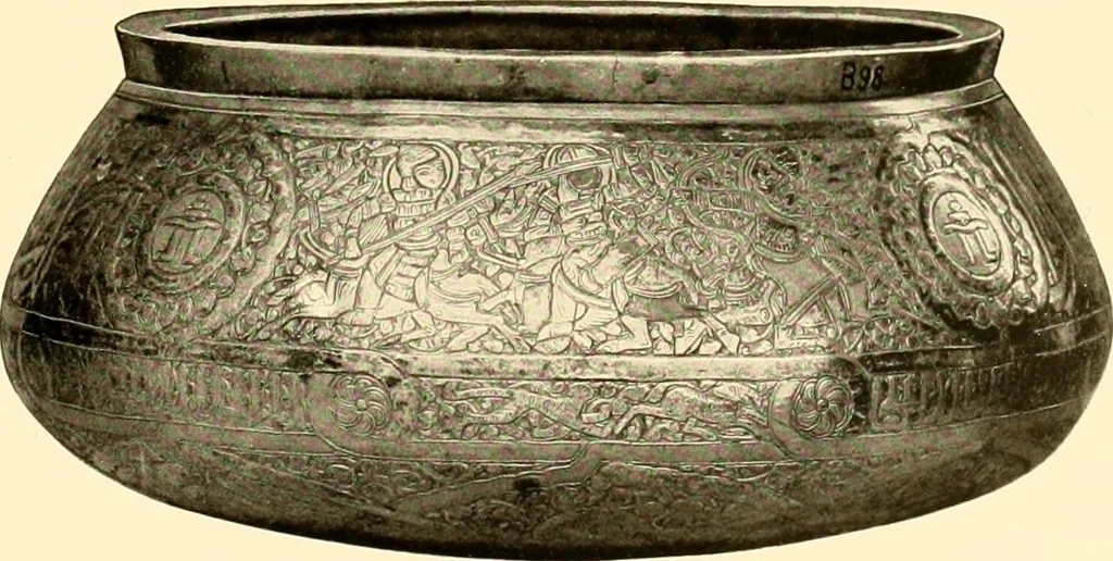 An illustration from Erzeugnisse islamischer Kunst, 1906, leaf 110