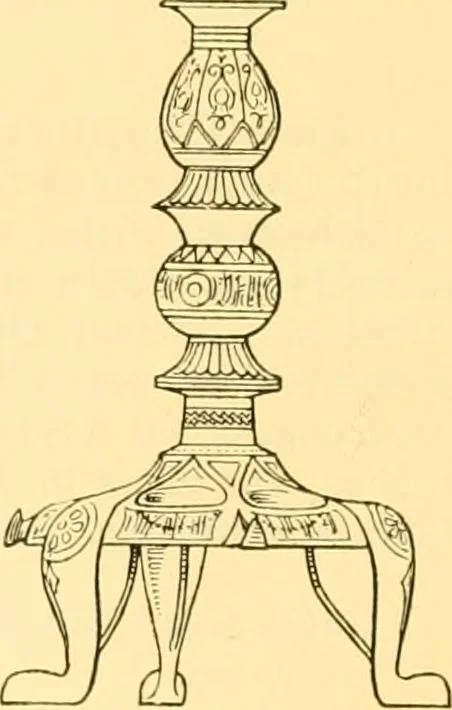 An illustration from Erzeugnisse islamischer Kunst, 1906, leaf 19