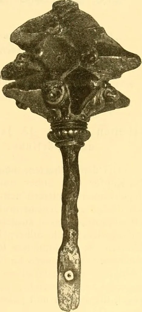 An illustration from Erzeugnisse islamischer Kunst, 1906, leaf 20