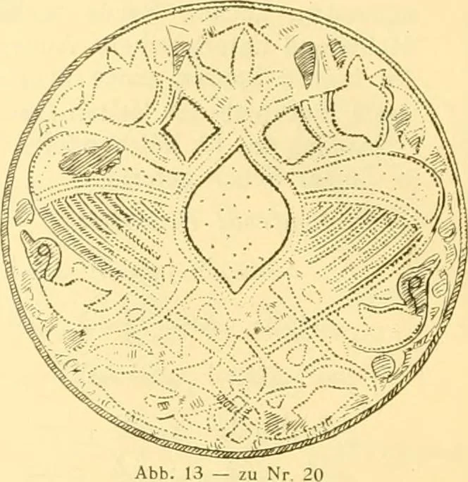 An illustration from Erzeugnisse islamischer Kunst, 1906, leaf 27