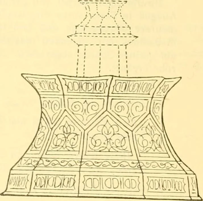 An illustration from Erzeugnisse islamischer Kunst, 1906, leaf 31