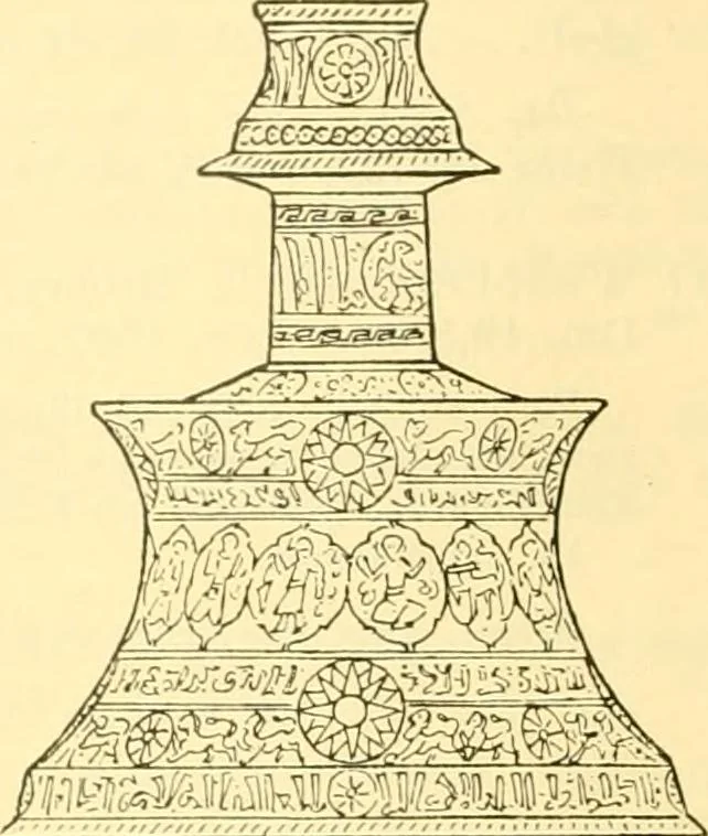 An illustration from Erzeugnisse islamischer Kunst, 1906, leaf 33