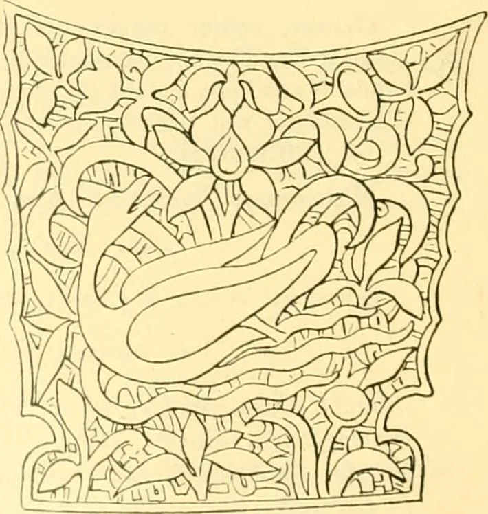 An illustration from Erzeugnisse islamischer Kunst, 1906, leaf 37