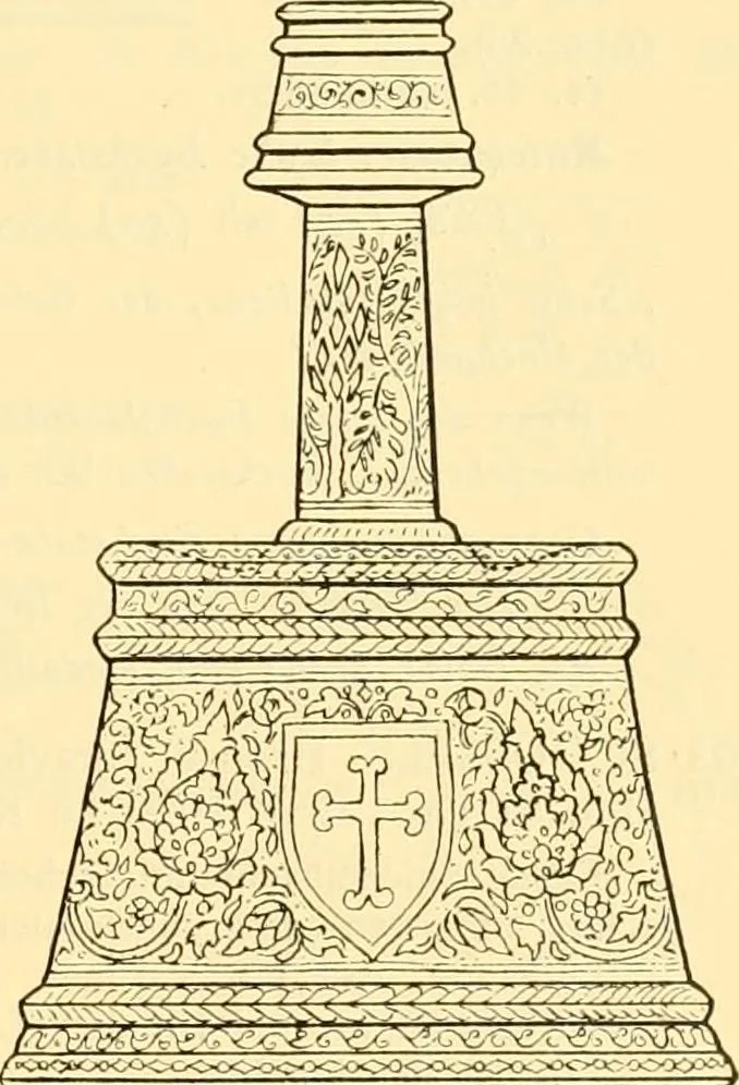 An illustration from Erzeugnisse islamischer Kunst, 1906, leaf 42