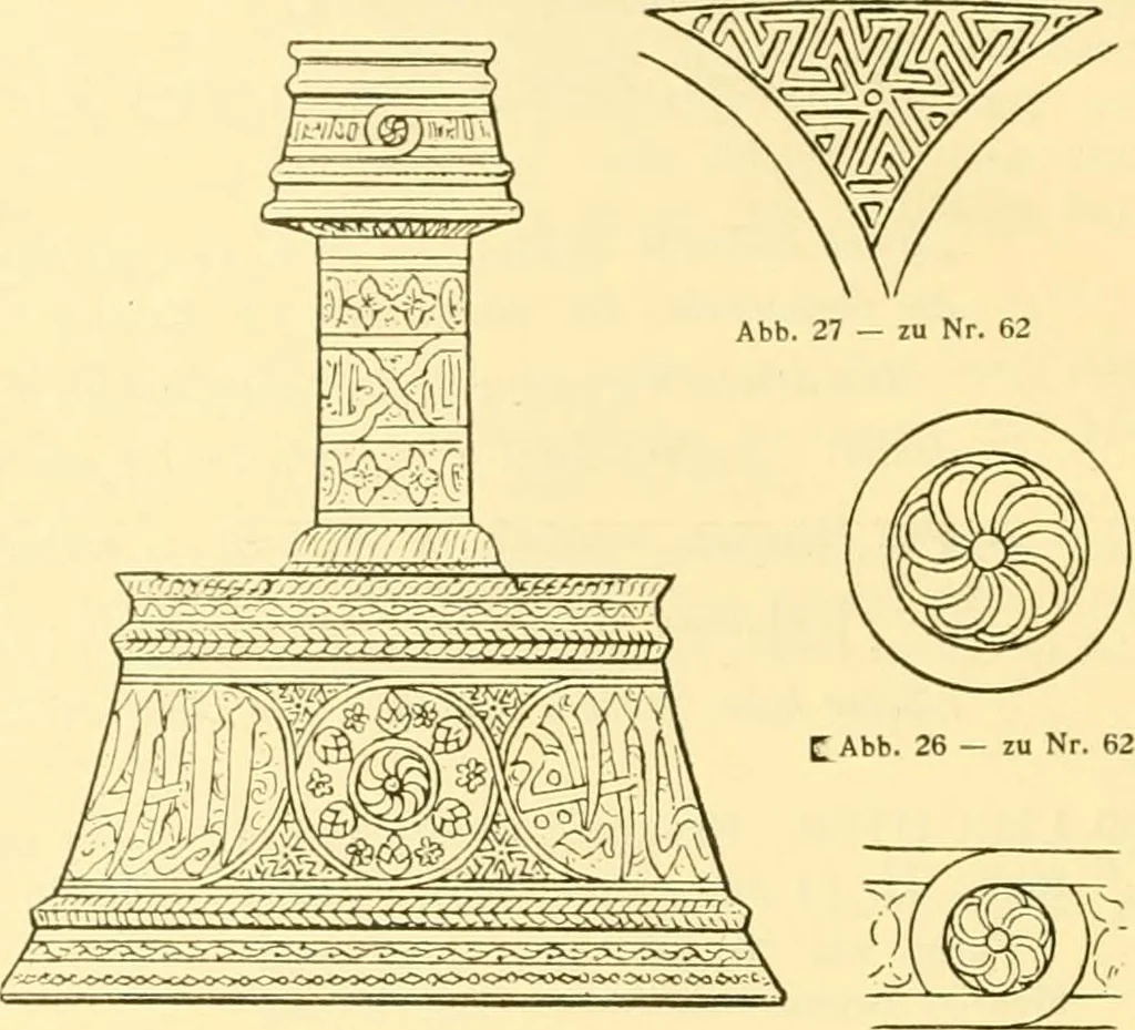 An illustration from Erzeugnisse islamischer Kunst, 1906, leaf 43