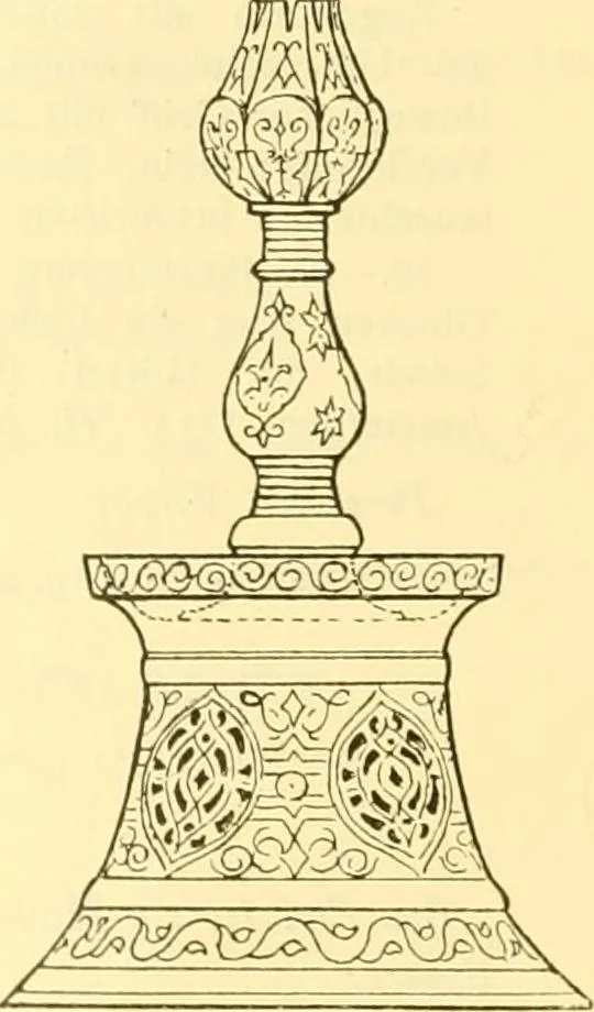 An illustration from Erzeugnisse islamischer Kunst, 1906, leaf 51