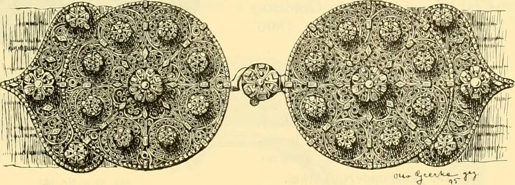 An illustration from Erzeugnisse islamischer Kunst, 1906, leaf 66