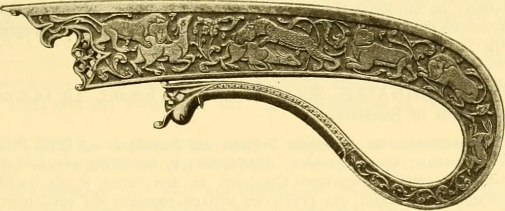 An illustration from Erzeugnisse islamischer Kunst, 1906, leaf 68