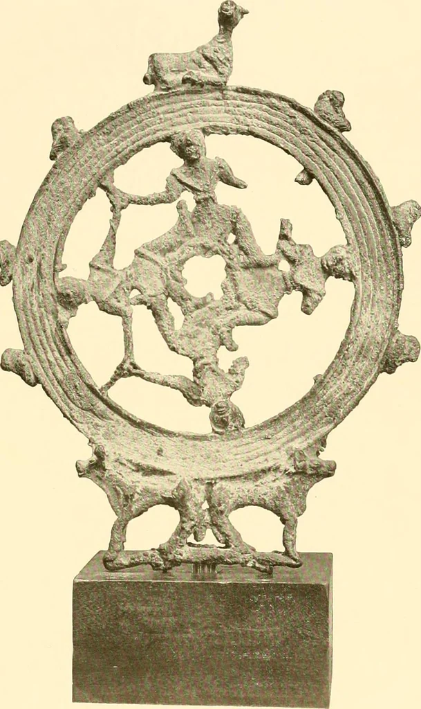 An illustration from Erzeugnisse islamischer Kunst, 1906, leaf 96