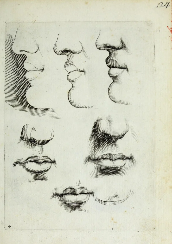 An illustration from Esemplare del'disegno in gratia Dei : principianti nell'arte della pitura et scultura posto in luce nouamente, 1650, leaf 11