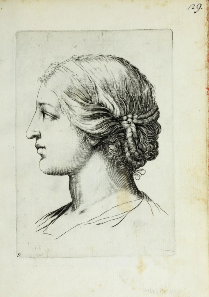An illustration from Esemplare del'disegno in gratia Dei : principianti nell'arte della pitura et scultura posto in luce nouamente, 1650, leaf 21
