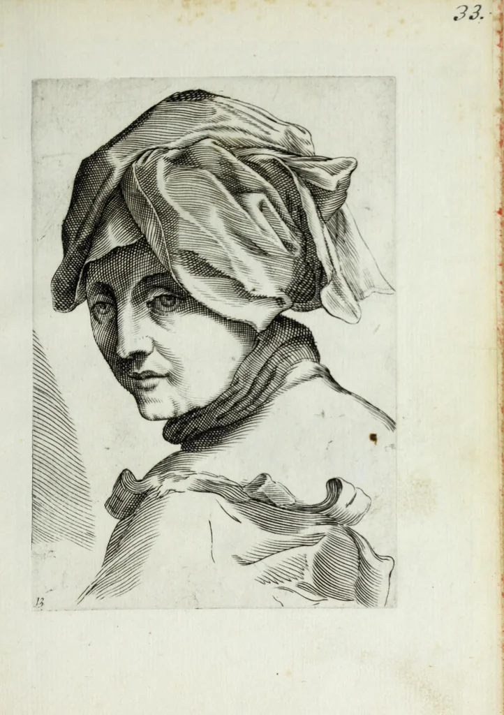 An illustration from Esemplare del'disegno in gratia Dei : principianti nell'arte della pitura et scultura posto in luce nouamente, 1650, leaf 29