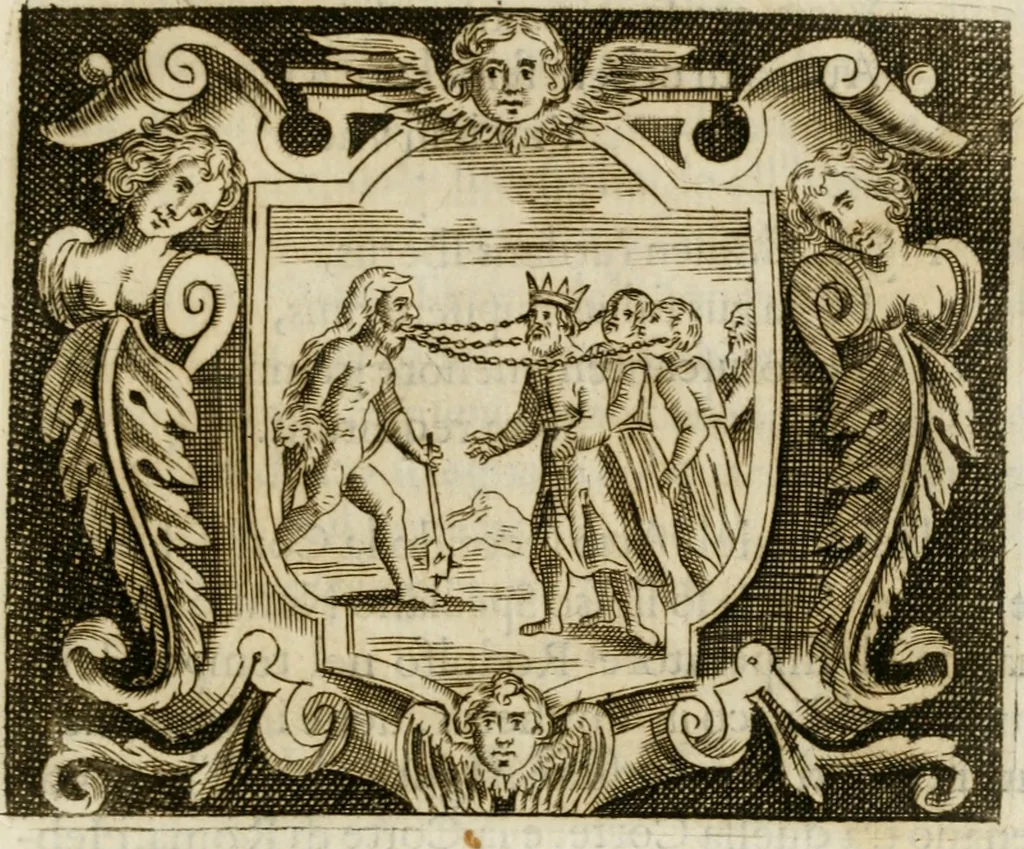 An illustration from Racconto dell'esequie fatte in Cremona all'eminentissimo signor cardinale Pietro Campori, vescouo d'essa città, 1643, leaf 36