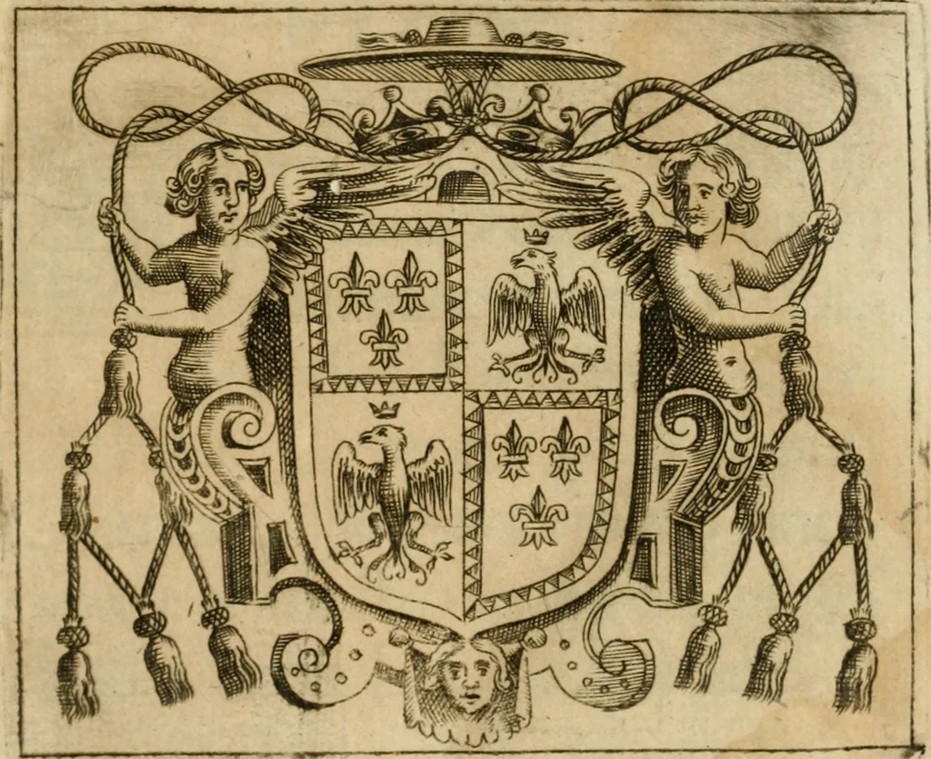 An illustration from Racconto dell'esequie fatte in Cremona all'eminentissimo signor cardinale Pietro Campori, vescouo d'essa città, 1643, leaf 4