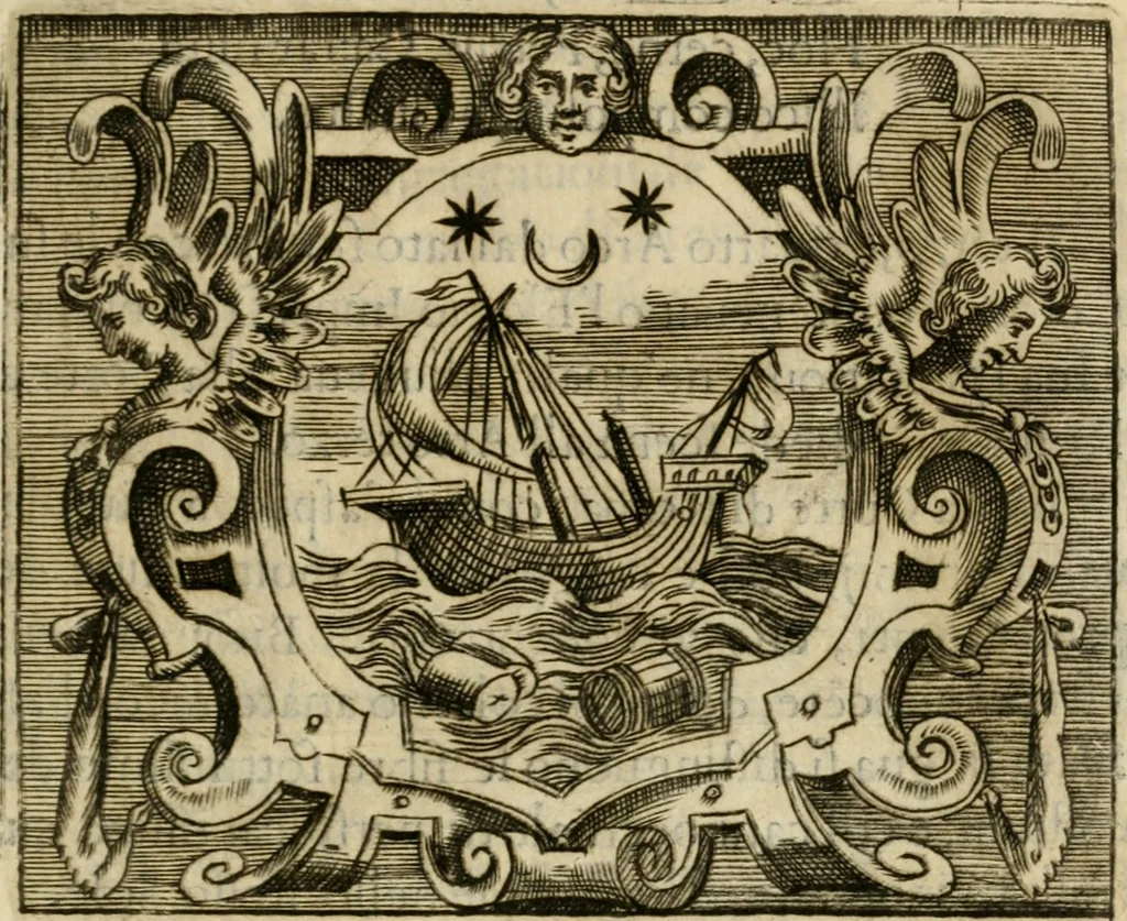 An illustration from Racconto dell'esequie fatte in Cremona all'eminentissimo signor cardinale Pietro Campori, vescouo d'essa città, 1643, leaf 42