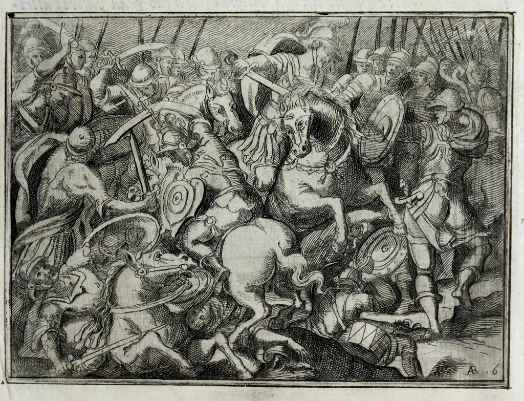 An illustration from Eseqvie d'Arrigo qvarto cristianissimo re di Francia, e di Navarra : celebrate in Firenze dal serenissimo don Cosimo II granduca di Toscana, 1610, leaf 33