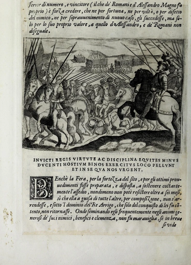 An illustration from Eseqvie d'Arrigo qvarto cristianissimo re di Francia, e di Navarra : celebrate in Firenze dal serenissimo don Cosimo II granduca di Toscana, 1610, leaf 42
