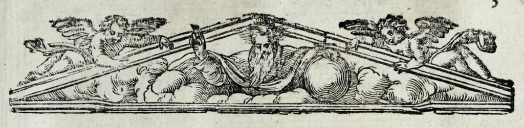 An illustration from Eseqvie fatte in Venetia dalla natione fiorentina al serenissimo d. Cosimo II qvarto gran dvca di Toscana il dì 25 di maggio j62j, 1621, leaf 11
