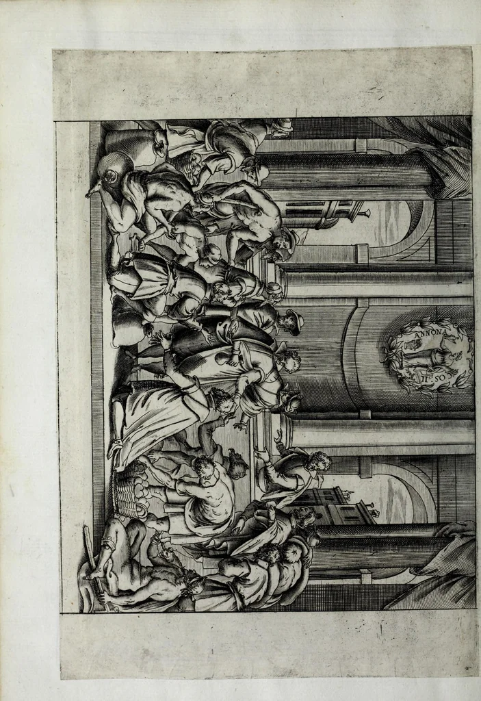 An illustration from Eseqvie fatte in Venetia dalla natione fiorentina al serenissimo d. Cosimo II qvarto gran dvca di Toscana il dì 25 di maggio j62j, 1621, leaf 32