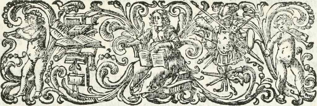 An illustration from Eseqvie reali alla Catt. Maestà del rè d. Filippo IV. celebrate in Milano alli 17. decembre 1665 per ordine dell'eccellentissimò signore il sig. d. Lvigi de Guzman Ponze de Leon ... in esecuzione del comandamento dell'avgvstissima reina Maria Anna nostra signora, 1665, leaf 8