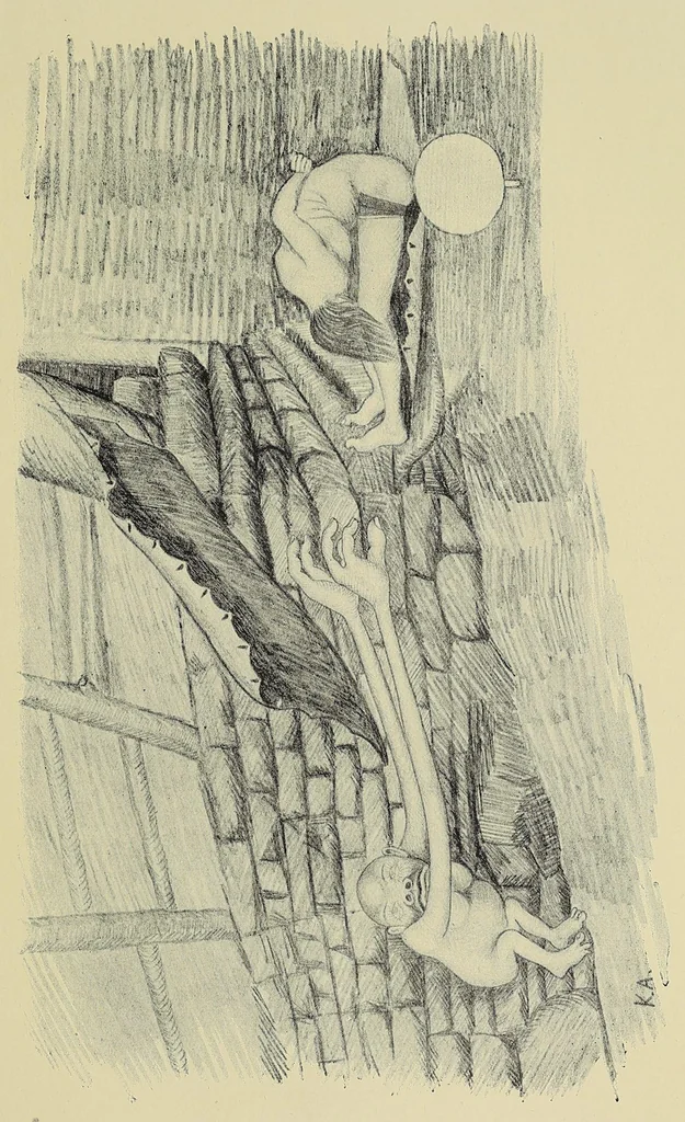 An illustration from Eskimo folk-tales, 1921, leaf 159