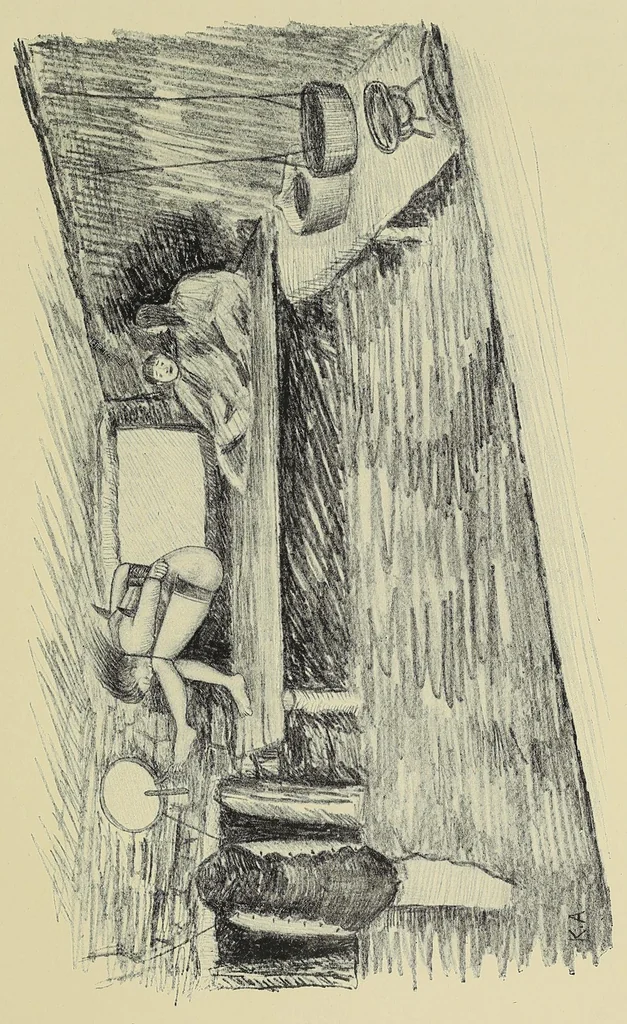 An illustration from Eskimo folk-tales, 1921, leaf 61
