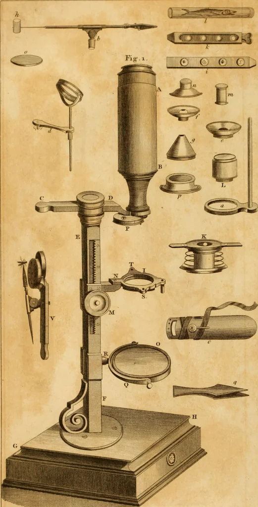 An illustration from Essays on the microscope : containing a practical description of the most improved microscopes : a general history of insects : illustrated with thirty-two folio plates (2nd ed. / with considerable additions and improvements by Frederick Kanmacher), 1798, leaf 767