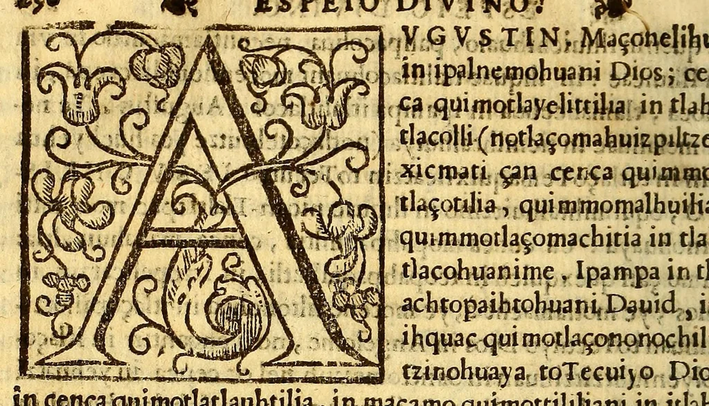 An illustration from Espeio divino en lengua mexicana, : en que pueden verse los padres, y tomar documento para acertar a doctrinar bien a sus hijos, y aficionallos alas virtudes., 1607, leaf 302