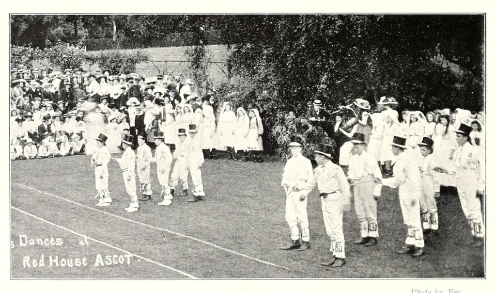 An illustration from The Esperance Morris Book, 1910, leaf 22