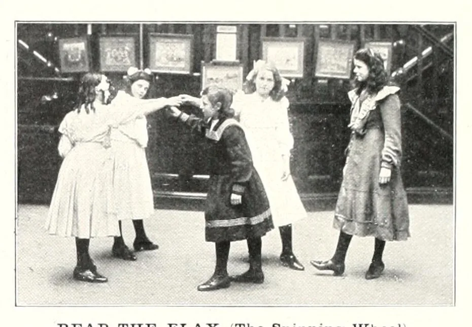 An illustration from The Esperance Morris Book, 1910, leaf 92