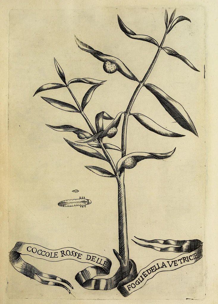 An illustration from Esperienze intorno alla generazione degl' insetti, 1668, leaf 187